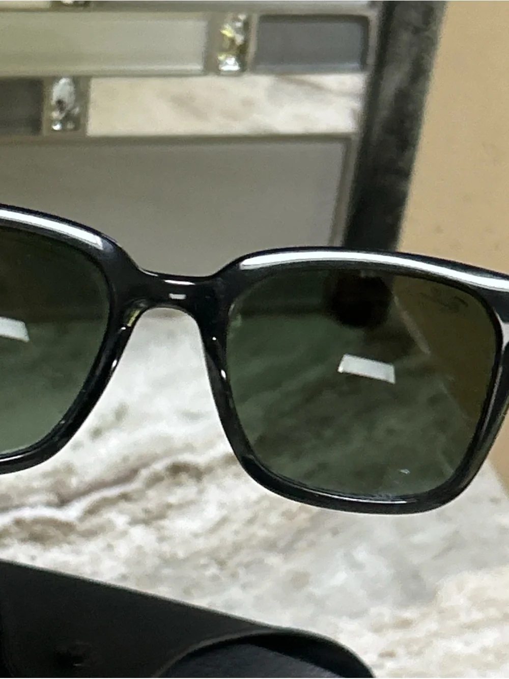 Ray-Ban Italy 4323 601/9A 51-20-150 3P Black With Case Polarized Modern Classic